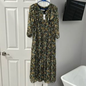 Ann Taylor Loft floral dress in medium